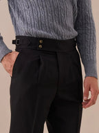 Palena Pantalon plissé haut de gamme