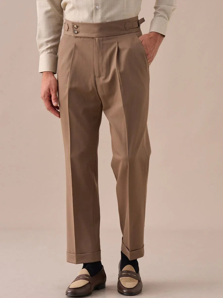 Palena Pantalon plissé haut de gamme