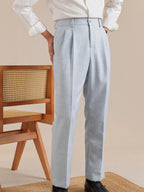 Volterra Pantalon taille haute avec passants de ceinture