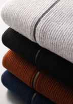 Cardigan en pure laine mérinos extra fine