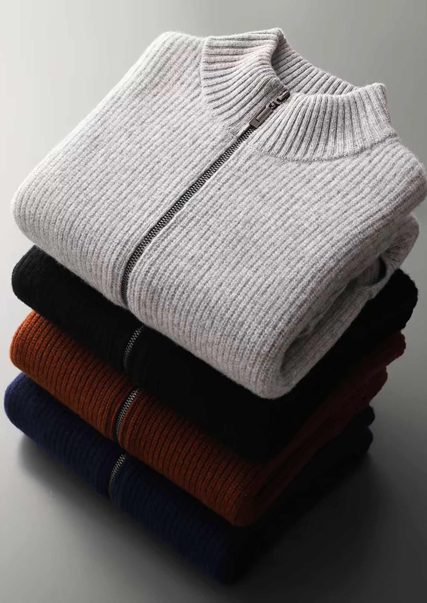 Cardigan en pure laine mérinos extra fine