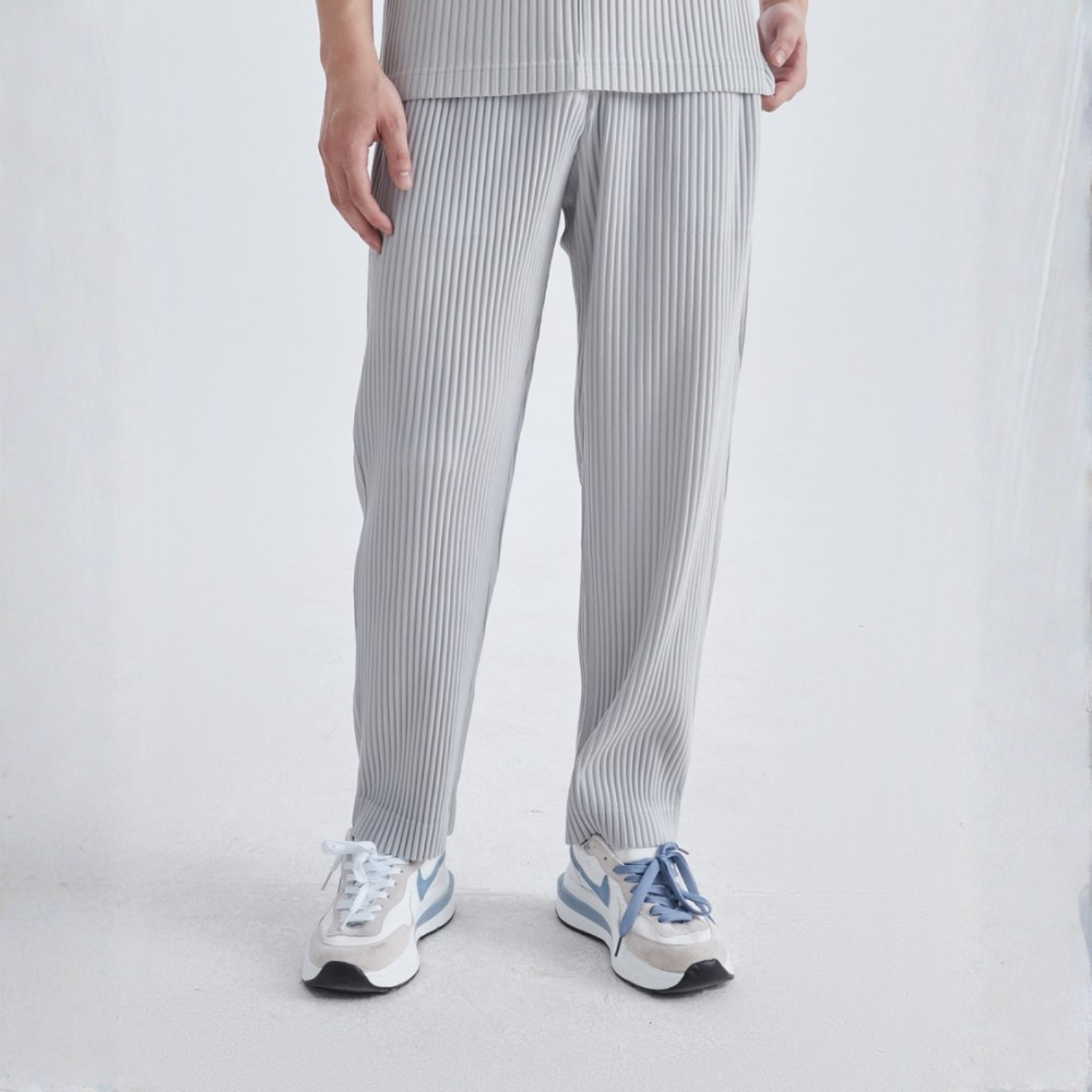 Pantalon en coton côtelé