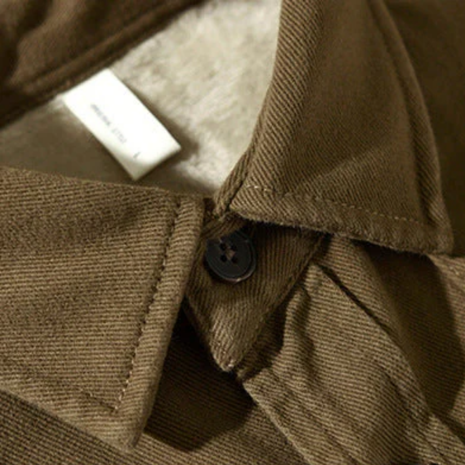 Chemise cargo doublée en polaire