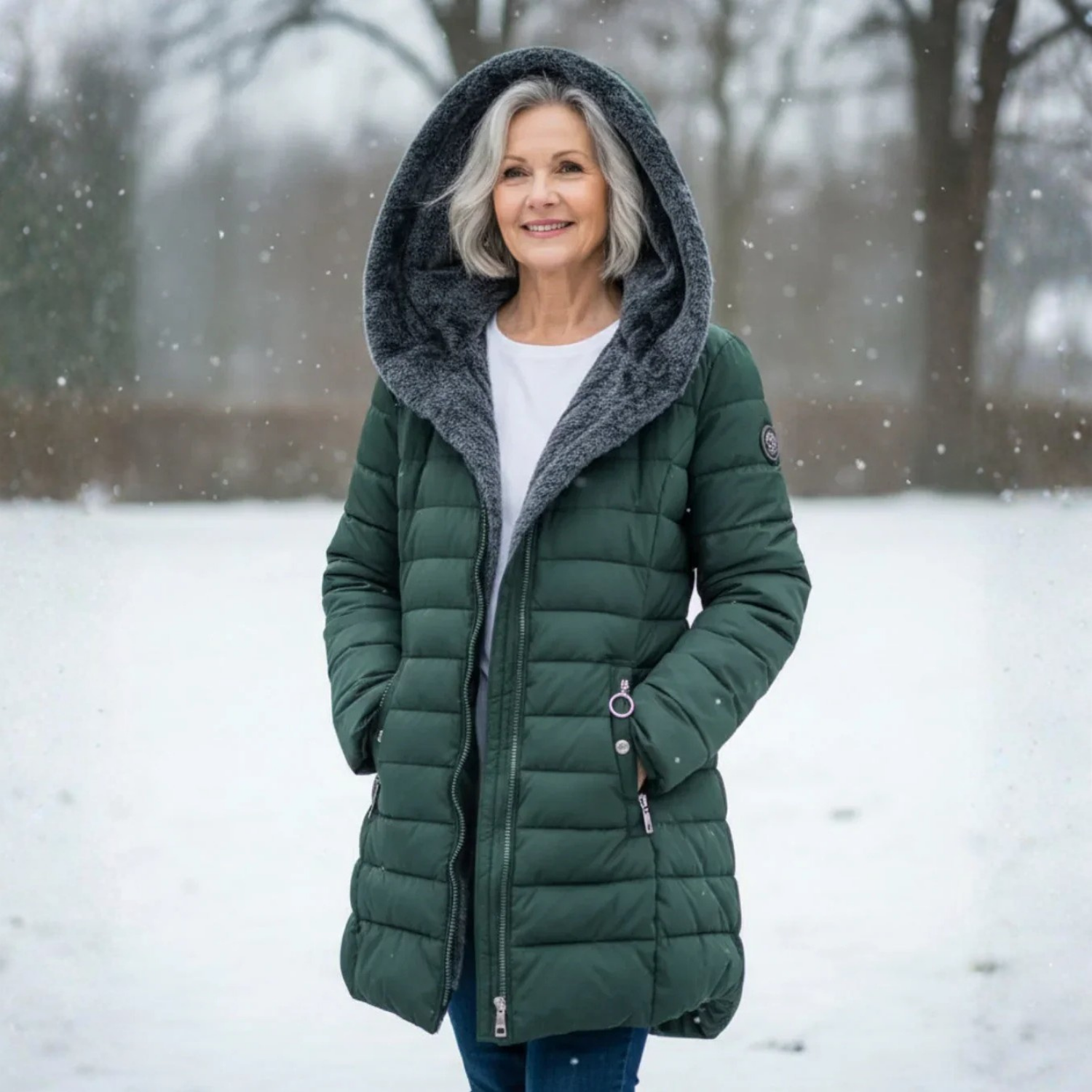 Olivia Manteau d’hiver matelassé