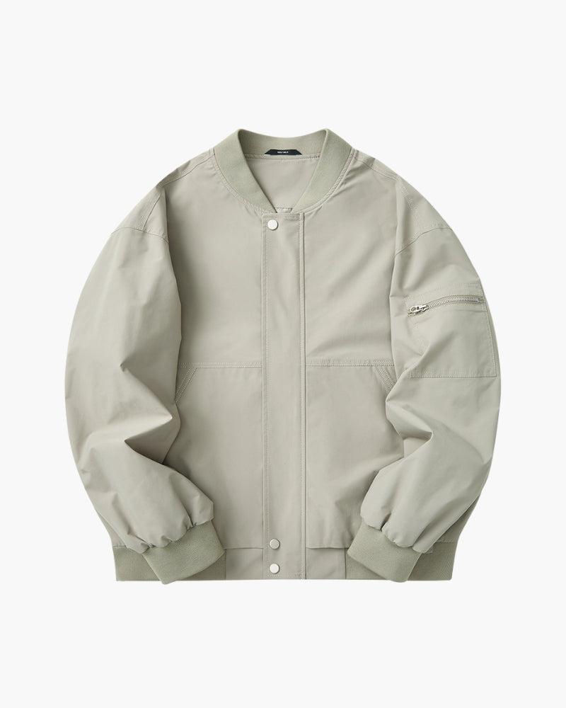 Blouson bomber minimaliste