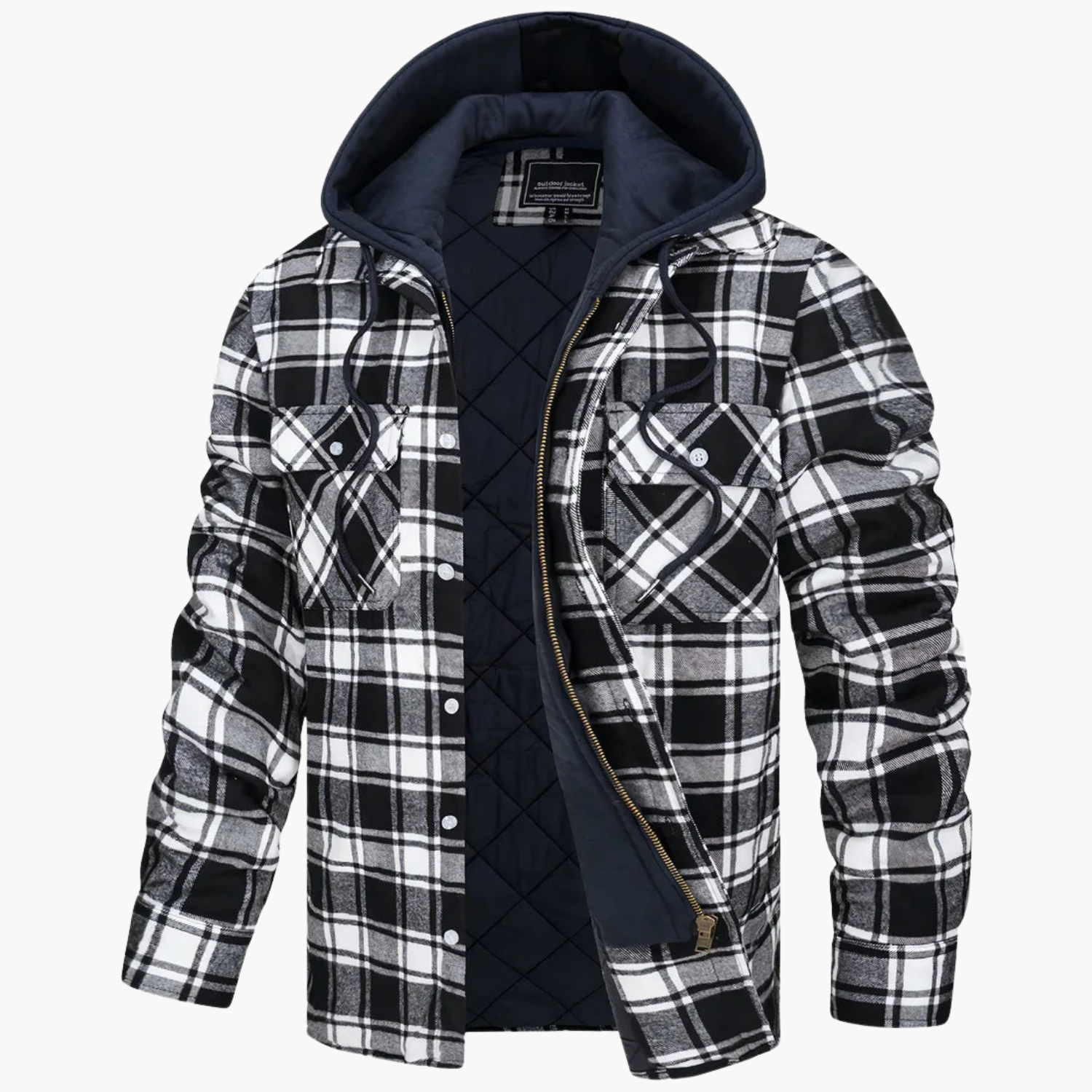 Veste Arend chaude en laine mélangée