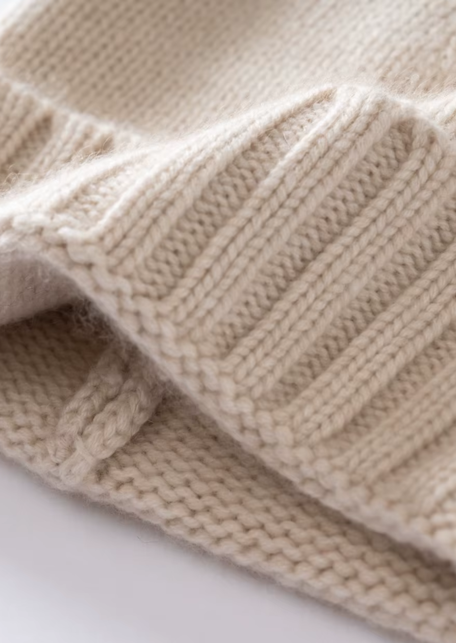 Bonnet d'hiver Sand Cashmere