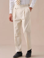 Valdora Pantalon Gurkha double pli haut de gamme