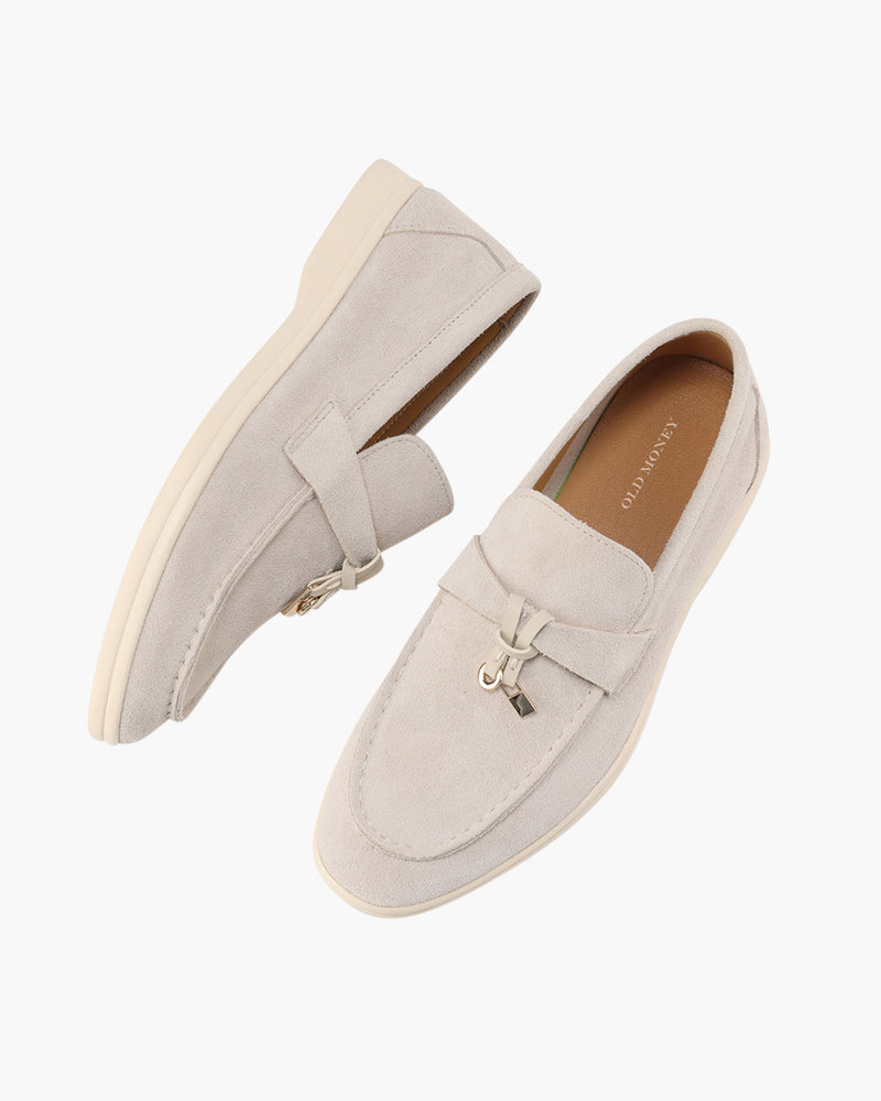 Mocassins en daim pour femme