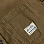 Chemise cargo doublée en polaire