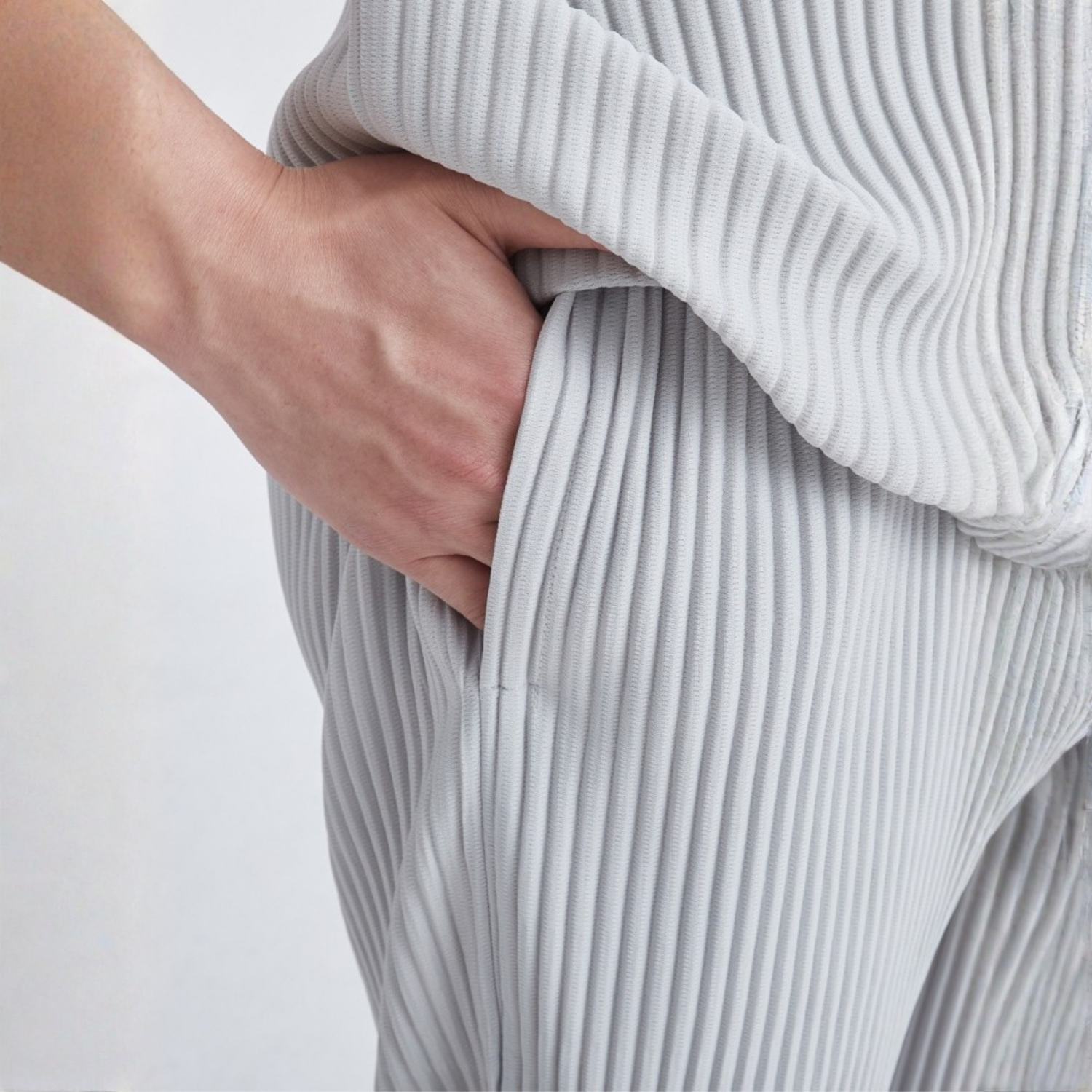 Pantalon en coton côtelé
