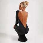 Robe longue à dos ouvert Filou