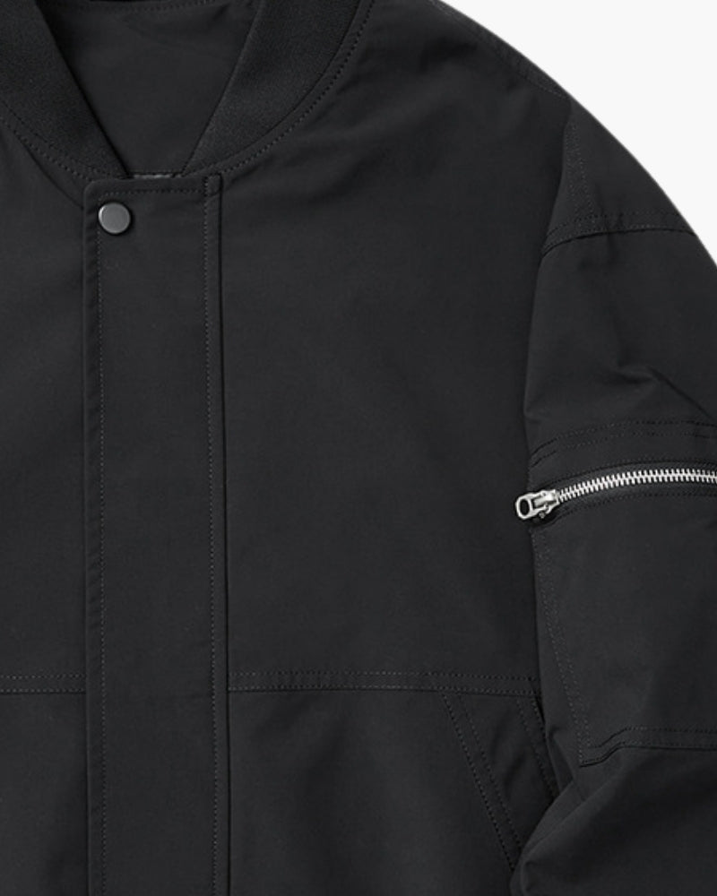 Blouson bomber minimaliste