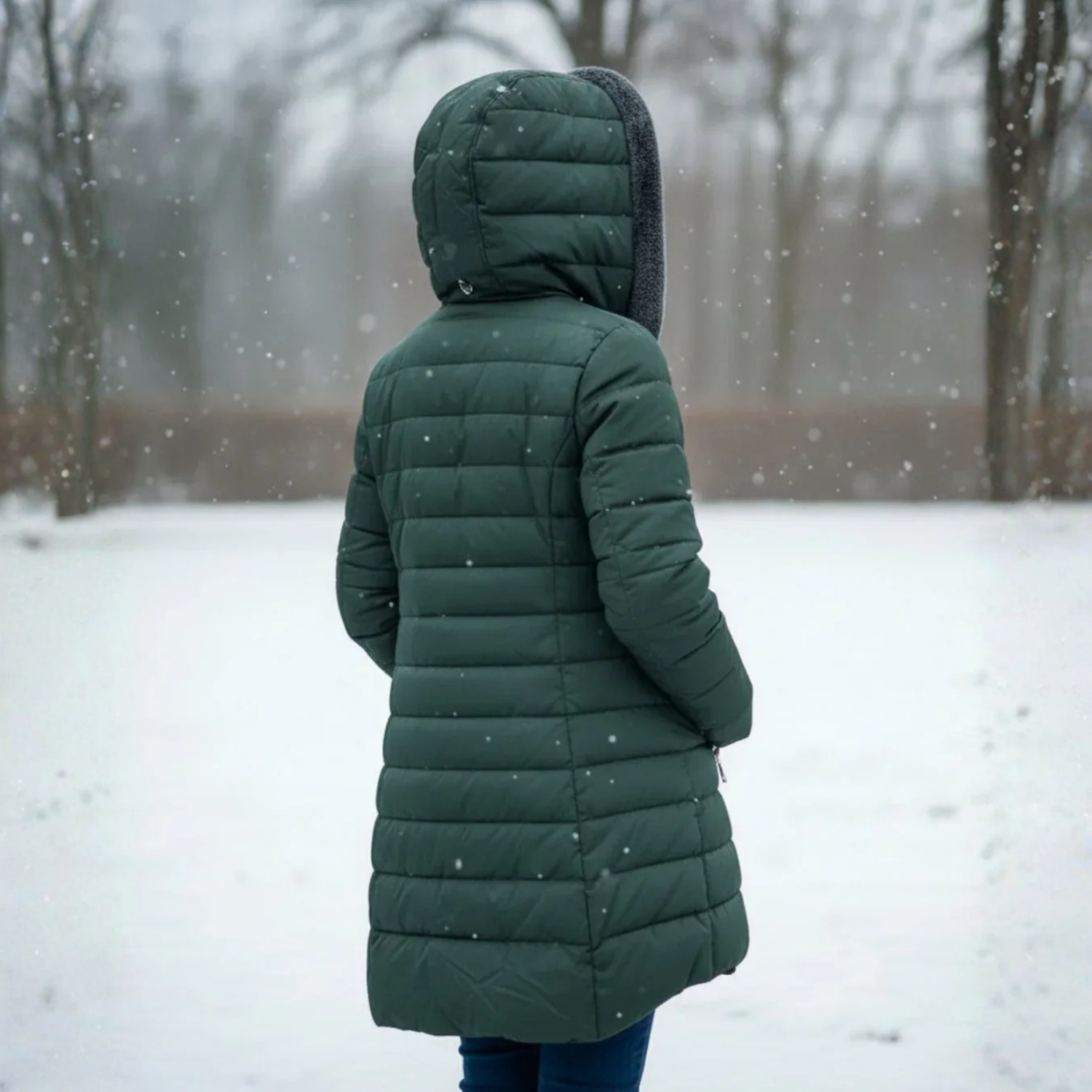 Olivia Manteau d’hiver matelassé