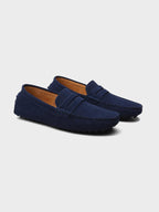 Mocassins bateau en daim