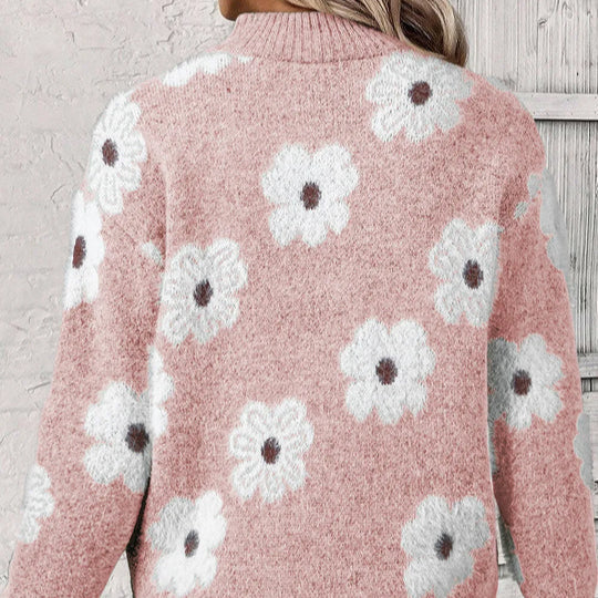 Pull Bloom à demi-zip