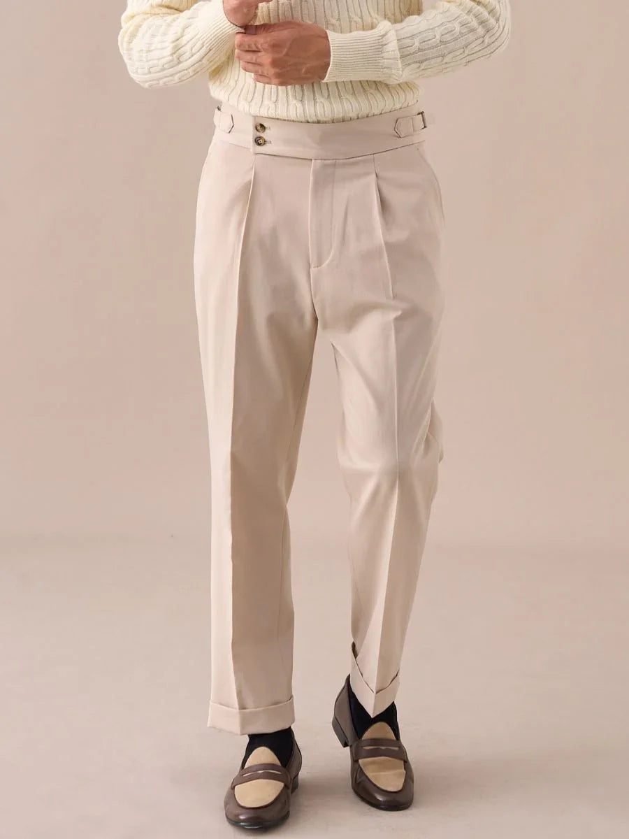 Palena Pantalon plissé haut de gamme