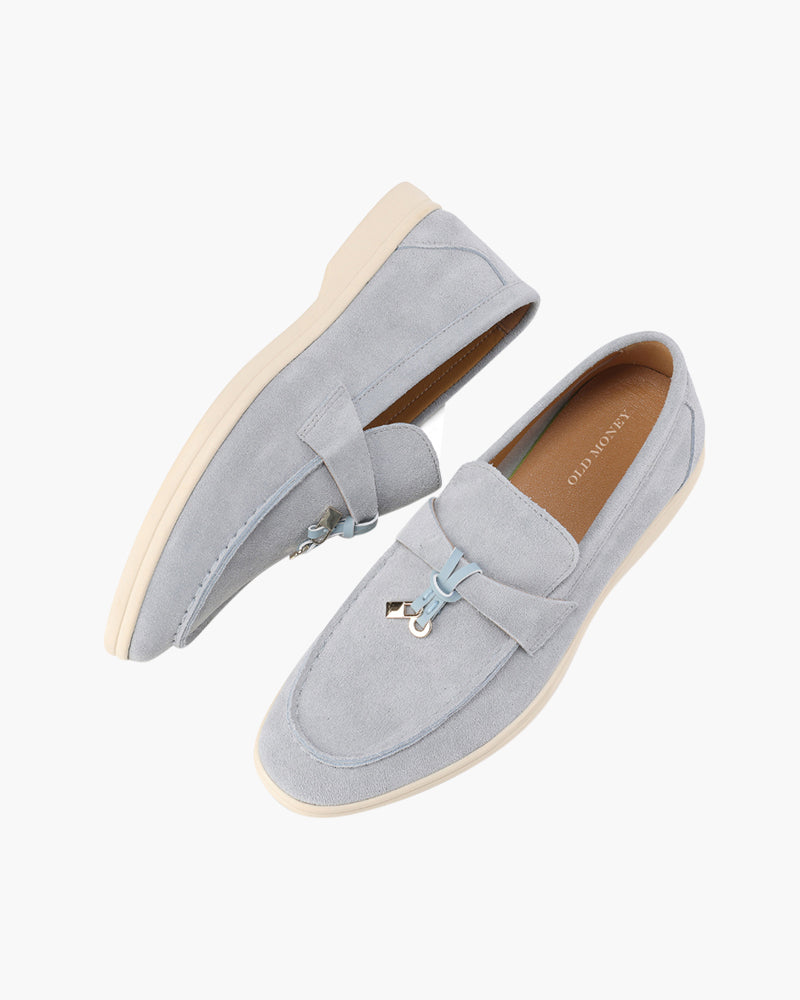 Mocassins en daim pour femme