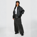 Blouson aviateur Isla en cuir