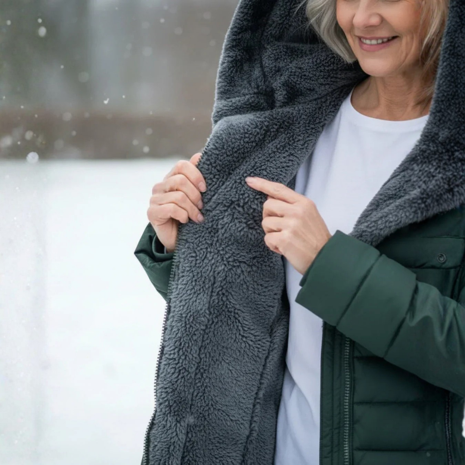 Olivia Manteau d’hiver matelassé