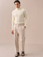 Palena Pantalon plissé haut de gamme