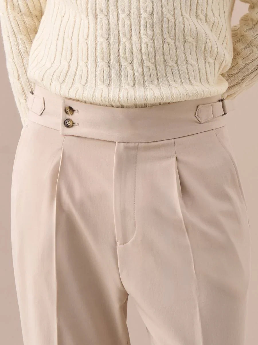 Palena Pantalon plissé haut de gamme