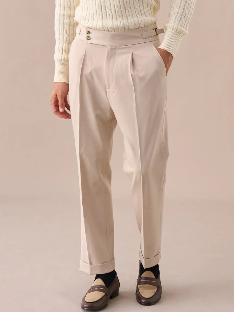 Palena Pantalon plissé haut de gamme
