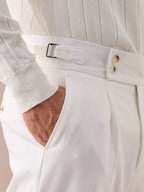 Palena Pantalon plissé haut de gamme