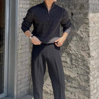 Pull Gwangju à demi-zip