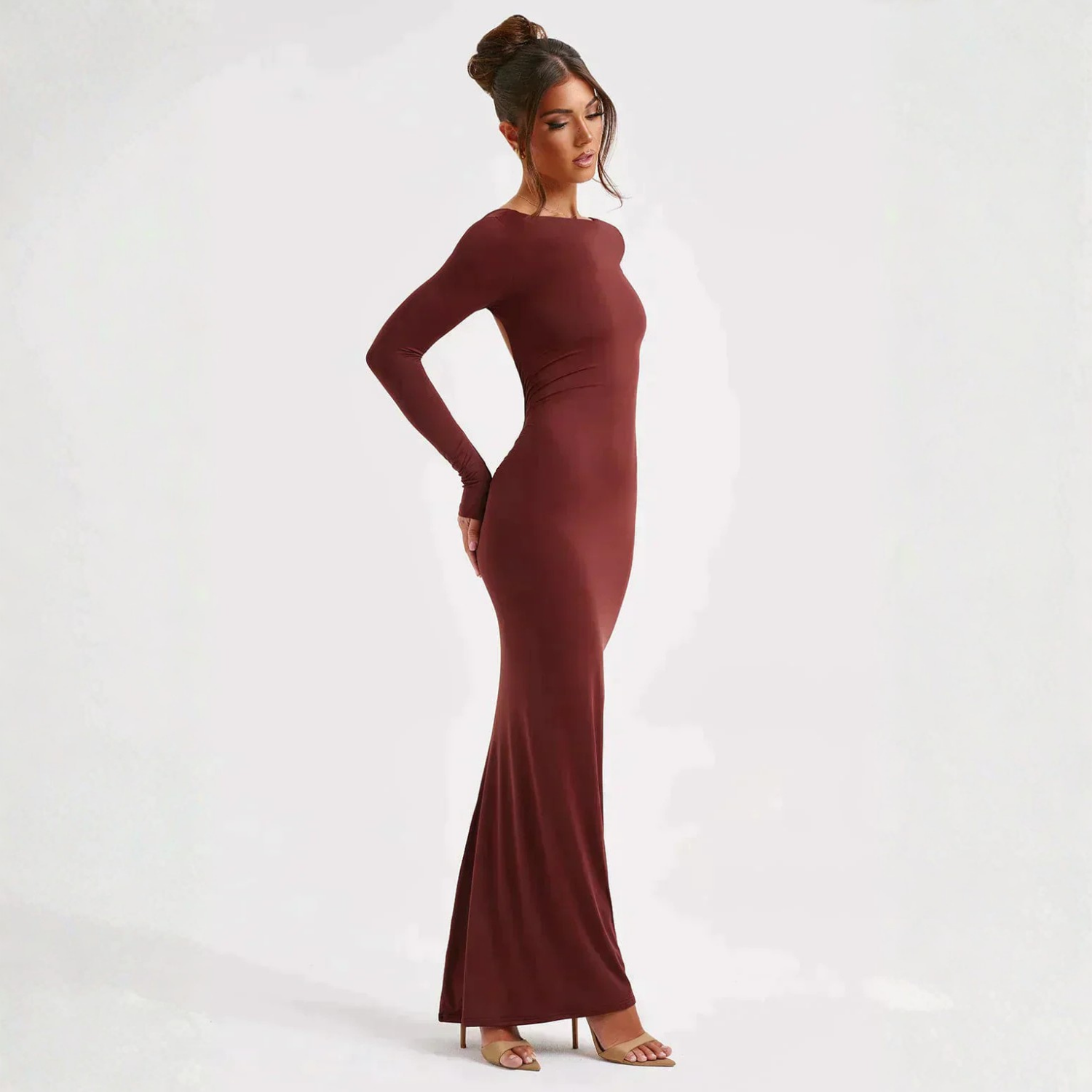 Robe longue à dos ouvert Filou