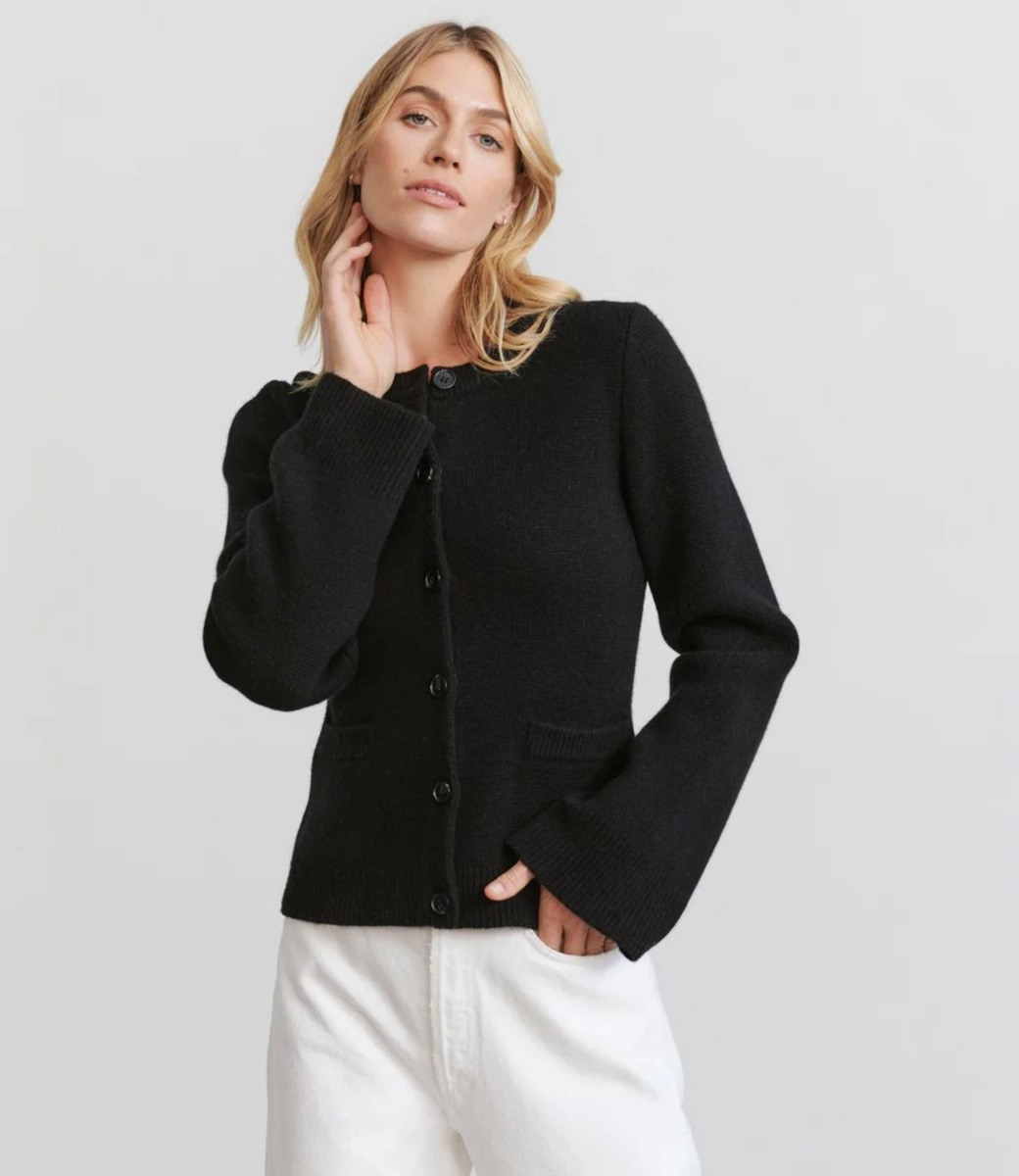 Lucienne Cardigan doux et chaud en maille