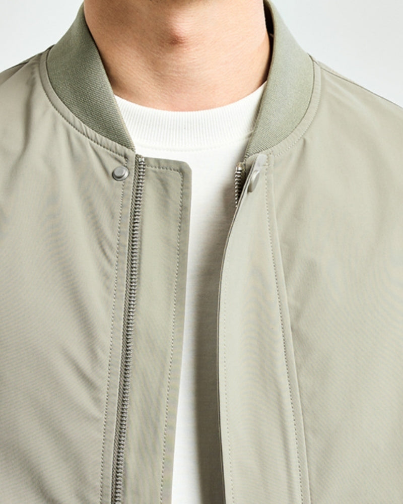 Blouson bomber minimaliste