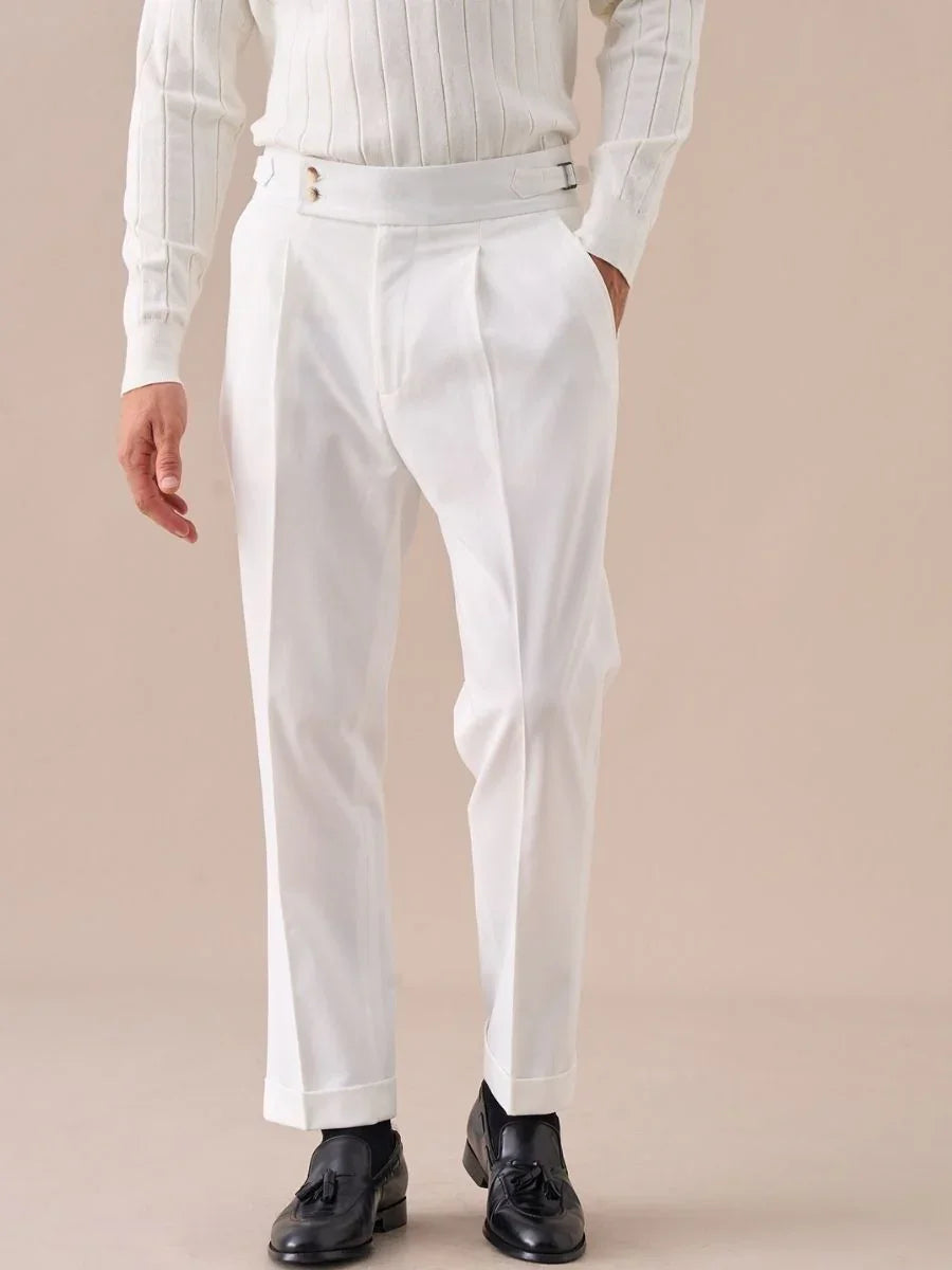 Palena Pantalon plissé haut de gamme