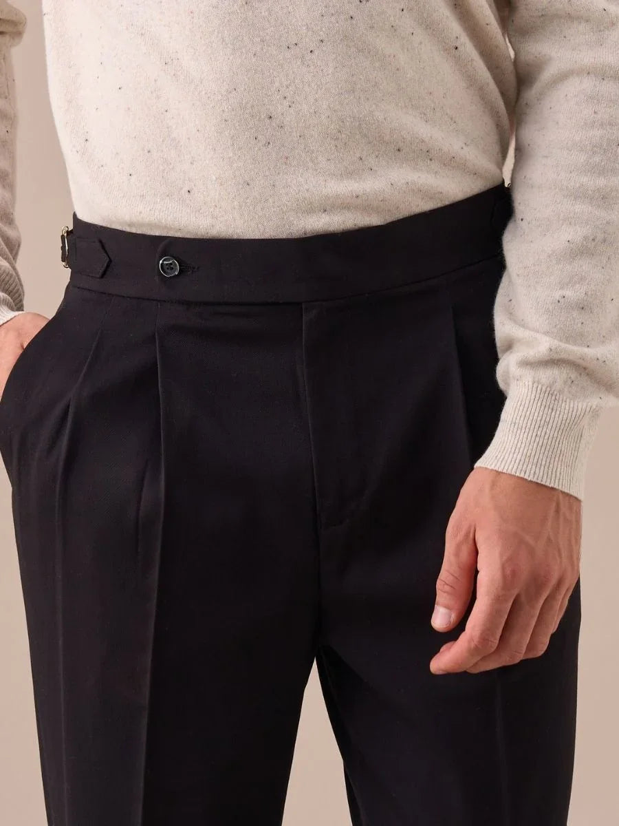 Moliterno Pantalon double pli haut de gamme