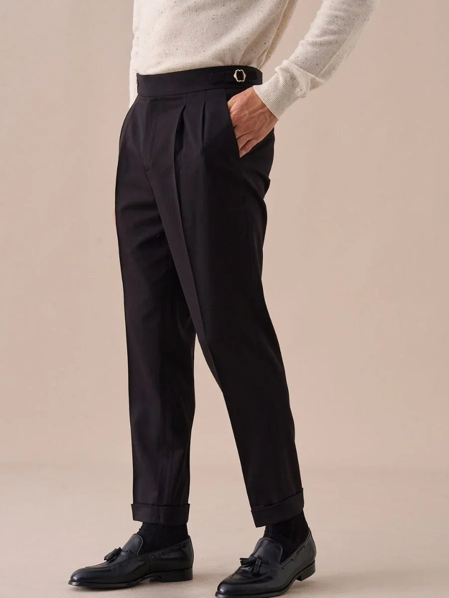 Moliterno Pantalon double pli haut de gamme