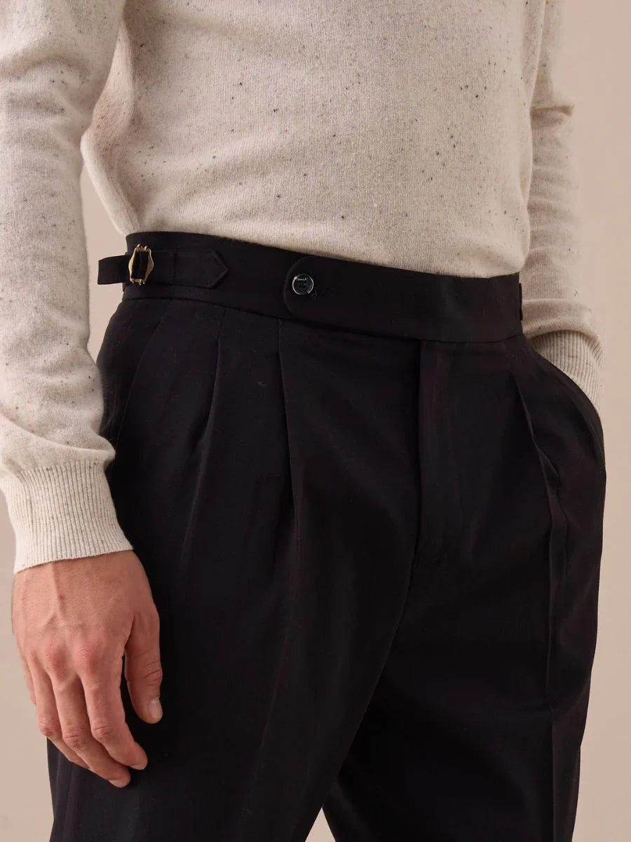 Moliterno Pantalon double pli haut de gamme