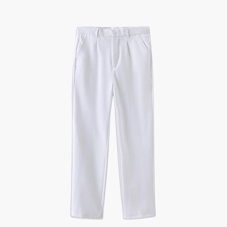 Pantalon classique ivoire