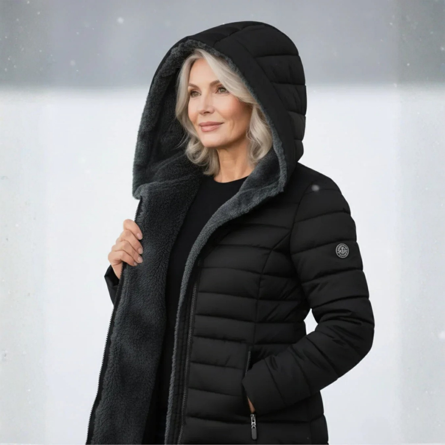 Olivia Manteau d’hiver matelassé