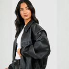 Blouson aviateur Isla en cuir