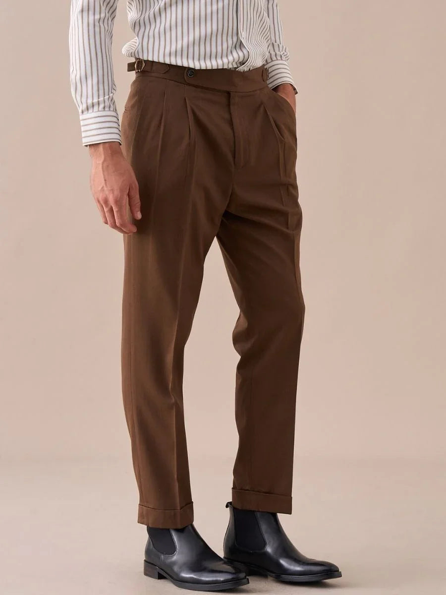 Moliterno Pantalon double pli haut de gamme