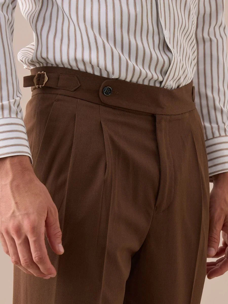 Moliterno Pantalon double pli haut de gamme