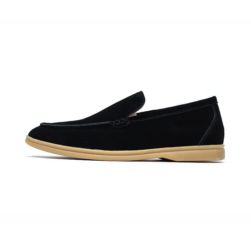 Mocassins en daim Old Money Premium