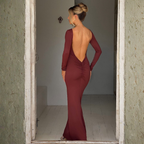 Robe longue à dos ouvert Filou