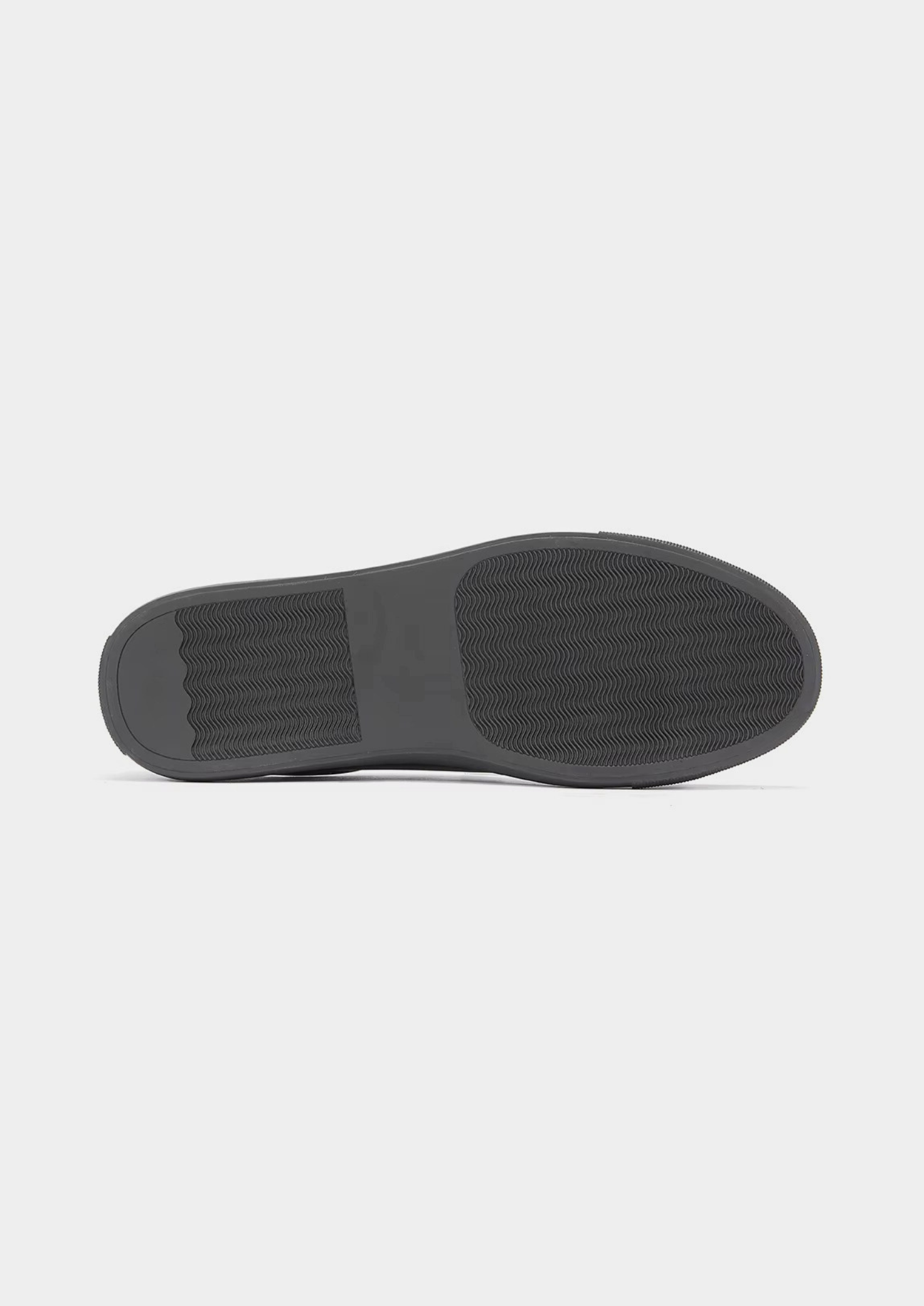 Baskets en cuir noir Essential