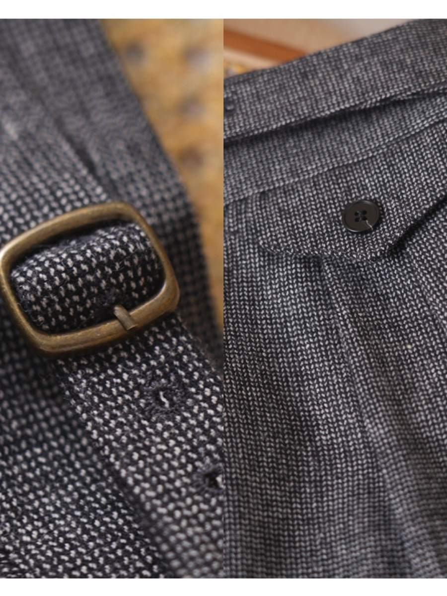 Bergamo Pantalon Gurkha en laine haut de gamme