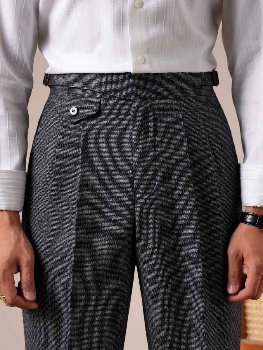 Bergamo Pantalon Gurkha en laine haut de gamme