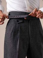 Bergamo Pantalon Gurkha en laine haut de gamme