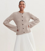 Lucienne Cardigan doux et chaud en maille