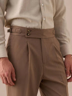 Palena Pantalon plissé haut de gamme