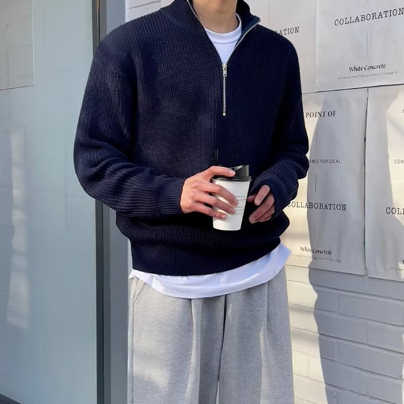 Pull à demi-zip Jeonju